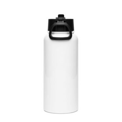 Self Permission is Key Stainless steel water bottle with a straw lid - Image 2