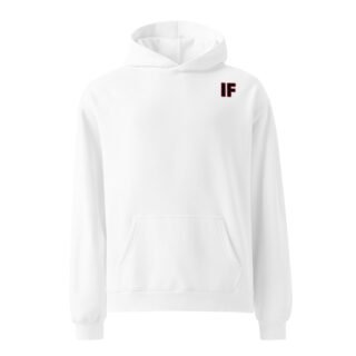 "IF" Unisex oversized hoodie