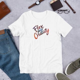 Flex Your  Creativity Unisex t-shirt